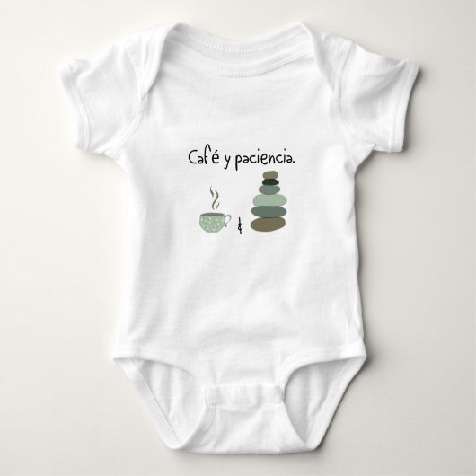 Café y Paciencia - Coffee and Patience Romper (Voorkant)