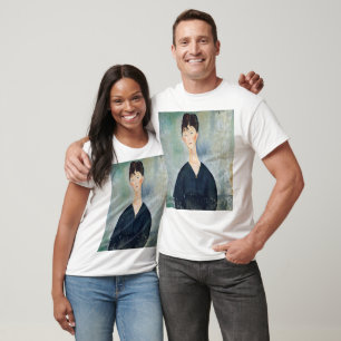 Cafe Zanger vrouwenportret van Amedeo Modigliani T-shirt