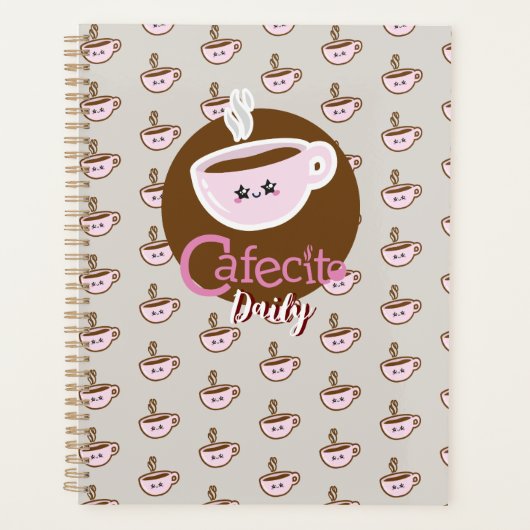 Cafecito dagelijks planner (Voorkant)