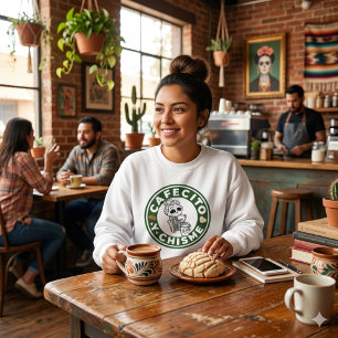 Cafecito en roddel Mexicaans zoete broodjes Trui