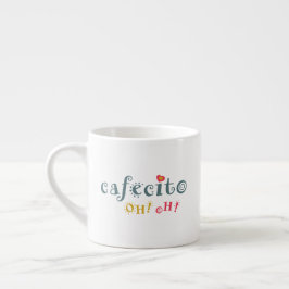 Cafecito | Festive Morning Cuban Coffee Espresso Kop