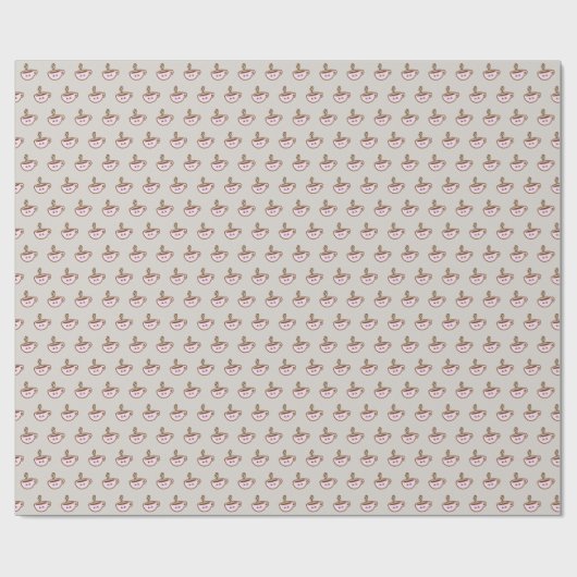 Cafecito-inpakpapier Cadeaupapier (Vlak)