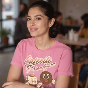 Cafecito & Pan Dulce  Spaans T-shirt