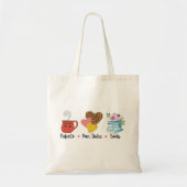 Cafecito, PanDulce, Books Canvas tas (Voorkant)