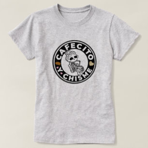 Cafecito y Chisme Pan dulce Mexicaans T-shirt