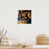 cafégesprek poster (Keuken)