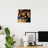 cafégesprek poster (Thuiskantoor)