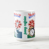 Caféine D'Abord, Tout Le Reste Plus Tard Mug (Centre)