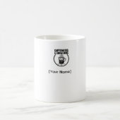 CAFEINÉ & EMBALMAGE — Tasse drôle personnalisable (Centre)