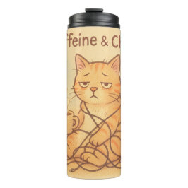 Cafeïne en Choas Thermische Tumblers Thermosbeker