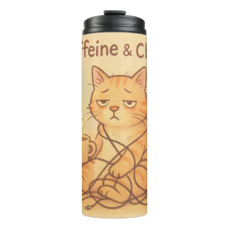 Cafeïne en Choas Thermische Tumblers Thermosbeker