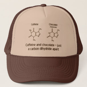 Cafeïne en Chocolade Trucker Pet