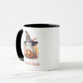 Cafeïne en Rillingen Ghost Halloween Mok (Voorkant links)