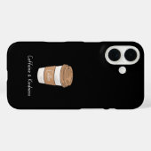 Cafeïne en vriendelijkheid Case-Mate iPhone case (Achterkant (horizontaal))