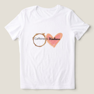 Cafeïne en vriendelijkheid Tri-Blend shirt
