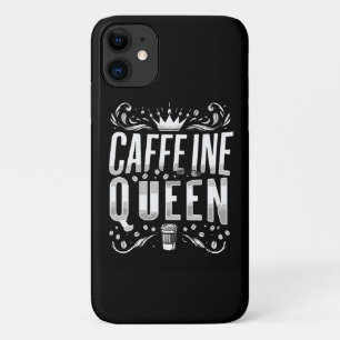 caféïne koningin iPhone 11 hoesje