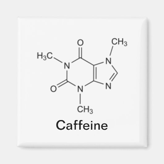 cafeïne magneet (Voorkant)