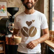 Cafeïne Molecuul T-shirt Koffieliefhebber Scheikun