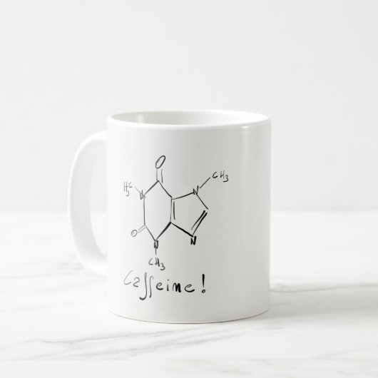 Caféine Mug (Devant gauche)