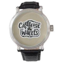 Cafeïne op wielen horloge