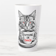 Caféine Ou Chaos Café Lover Mug