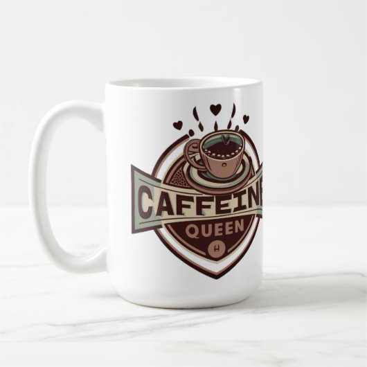 Cafeïne Queen Mok & beker (Links)
