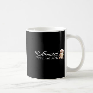 Cafeïne voor patiëntveiligheid Grappige verpleegst Koffiemok