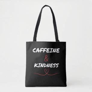 Cafeïne & vriendelijkheid Trendy Nationale Koffied Draagtas
