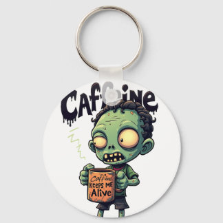 Cafeïne Zombie Sleutelhanger