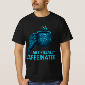Cafeïnehoudende ingenieur - geometrisch ontwerp vo t-shirt