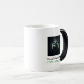 Cafeïnevrije koffie detecteren morphing Mok WOW (Voorkant rechts)