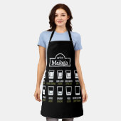 Cafes de Malaga Schort (Gedragen)