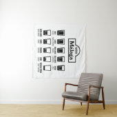 Cafes de Malaga Wandkleed (In Situ (horizontaal))