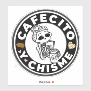 Cafesito y Chisme Auto sticker наклейка is transla