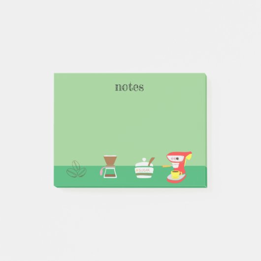 Cafetaria Kunst Post-it® Notes (Voorkant)