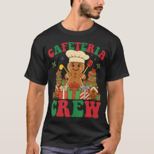 Cafeteria Bezoekershuis Kerstman Lunch Dames Arbei T-shirt