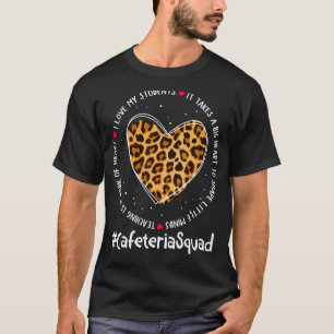 Cafeteria Squad Admin Waardering Week Terug naar S T-shirt