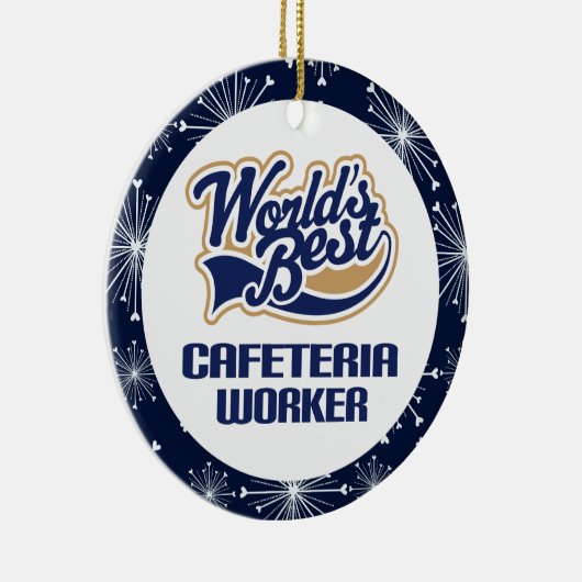 Cafeteria Worker Gift Ornament (Rechts)