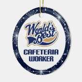 Cafeteria Worker Gift Ornament (Links)