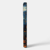 Caféterras met Beer Barista Van Gogh Style Case-Mate iPhone Case (Achterkant / Links)