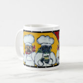 Cafetier Chef Tasse de Pug (Devant gauche)