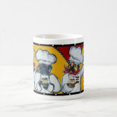 Cafetier Chef Tasse de Pug (Centre)