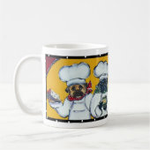 Cafetier Chef Tasse de Pug (Gauche)