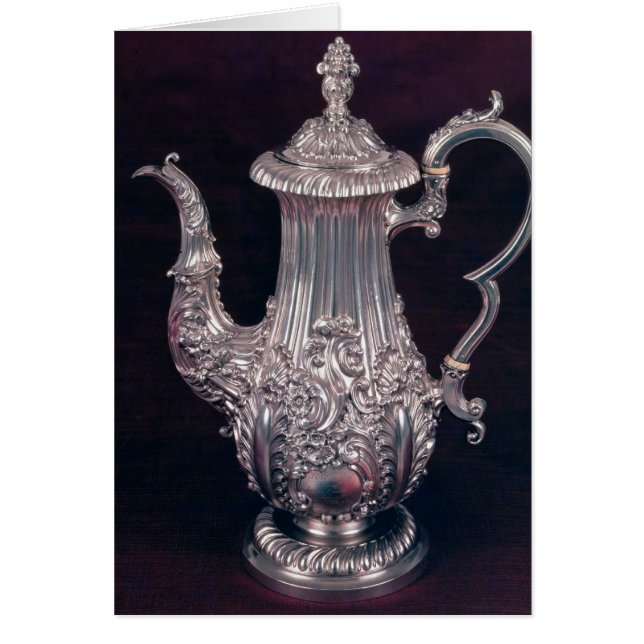 Cafetière par John Watson, Sheffield, 1818 (Devant)