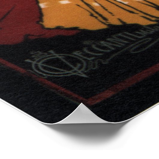 Caffe Espresso ~ Servizio Istantaneo ~ 1900 Poster (Hoek)