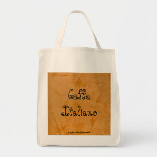 Caffe Italiano Toscaanse Sinaasappel Boodschappent Tote Bag