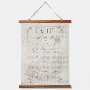 Caffe Roma 2026 Wandkalender Kunst Hangend Wandkleed