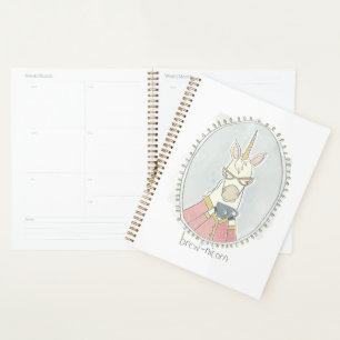 Caffeinaire Cutie Brew Unicorn Planner