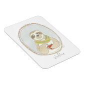 Caffeinaire Cutie | Sloffee Magneet (Rechterzijde)