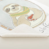 Caffeinaire Cutie | Sloffee Sherpa Deken (3/4)